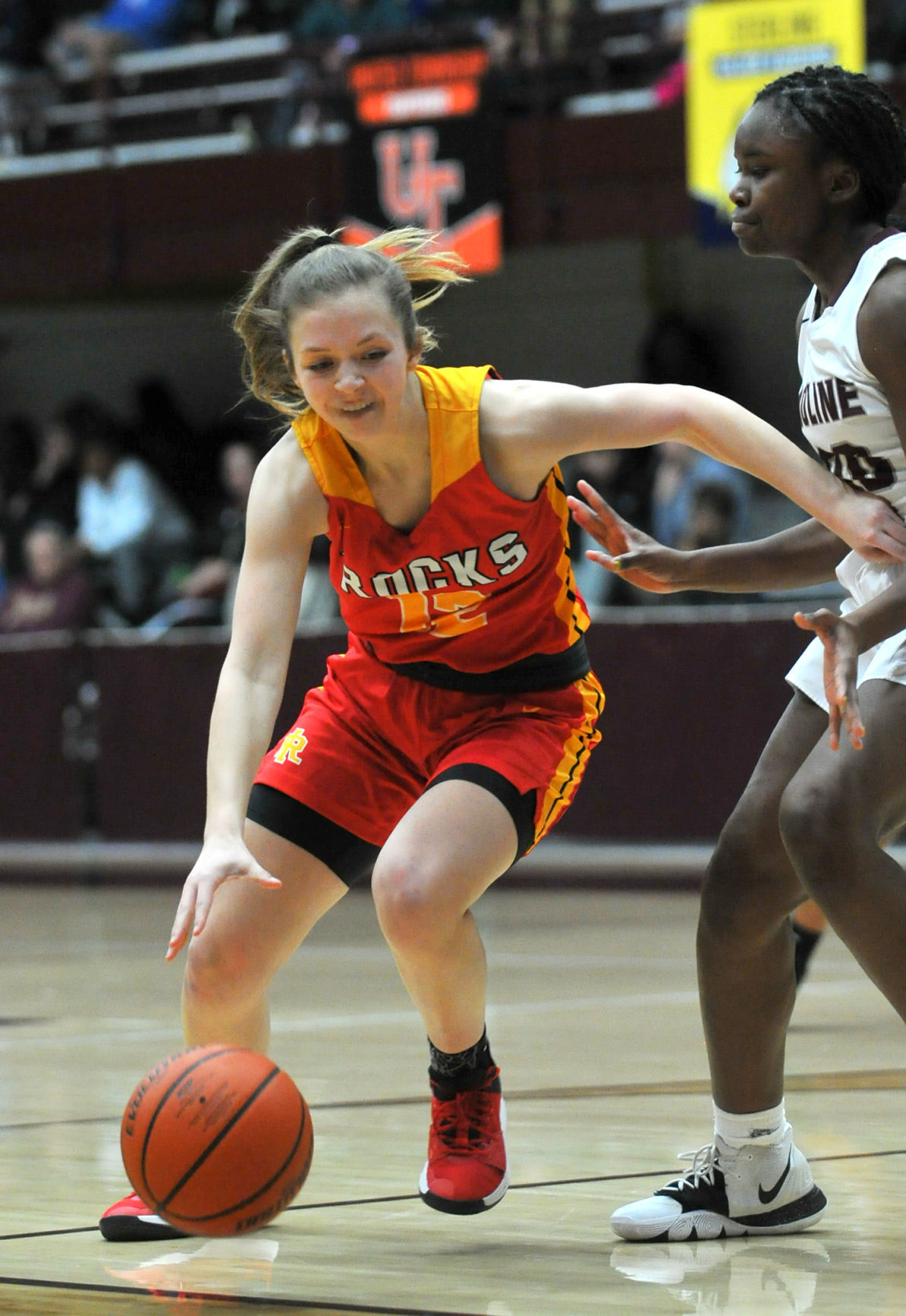 Rock Island at Moline girl's basketball.